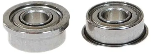 Male and female flange face finish