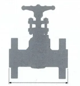 Valve face to face dimension ASME B16.10