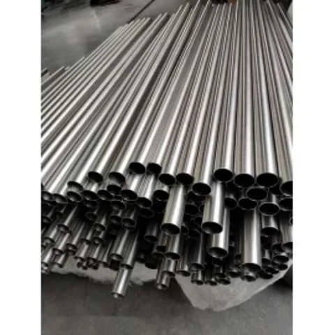 Titanium seamless tube for exchange equipment