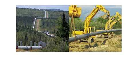 Steel pipes for waterworks