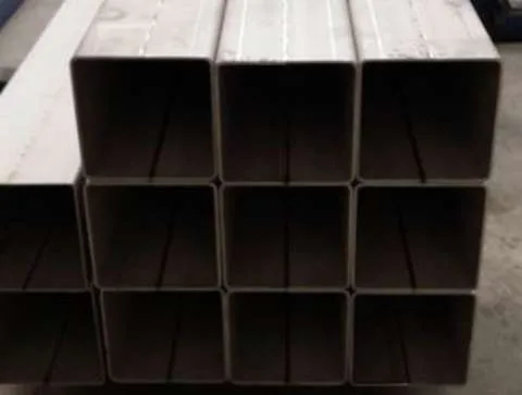 Stainless steel square pipes
