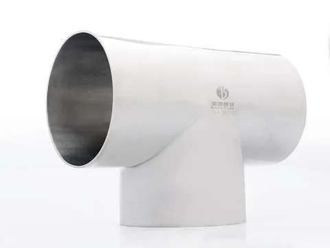 Butt welding equal diameter tee