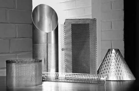 Perforated sheet components