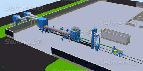 STEEL PIPE EXTERNAL and INTERNAL BLASTING and DESCALING