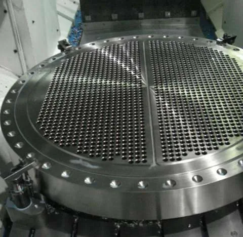 Tubesheet flanges