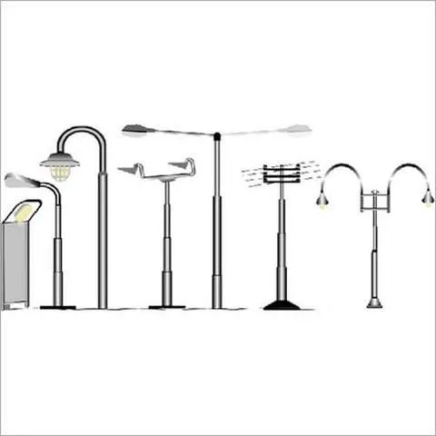 Swaged Type Steel Tubular Poles