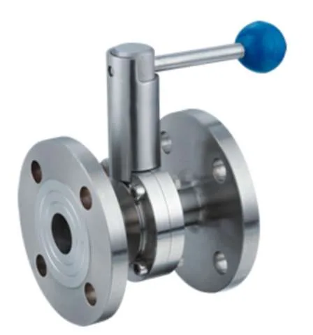 Flanged butterfly valve
