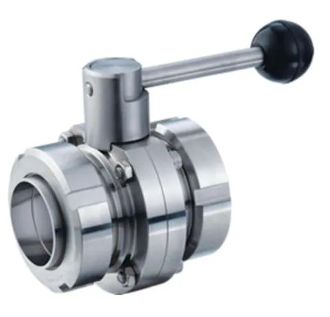 Butterfly Valve both side with union
