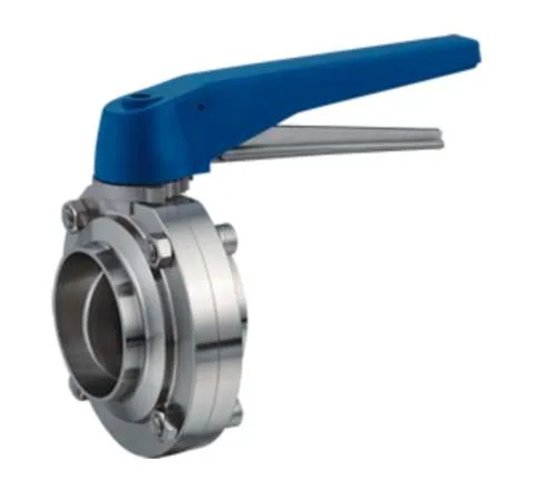 Opening adjusting butterfly valve