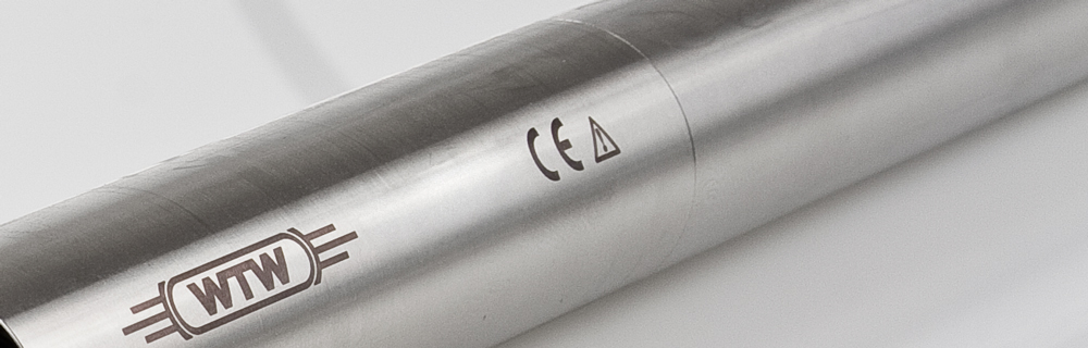 CE mark on pipe