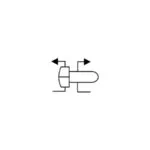 UTube Heat Exchanger 2 PID Symbol