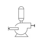 Centrifugal Blower PID Symbol
