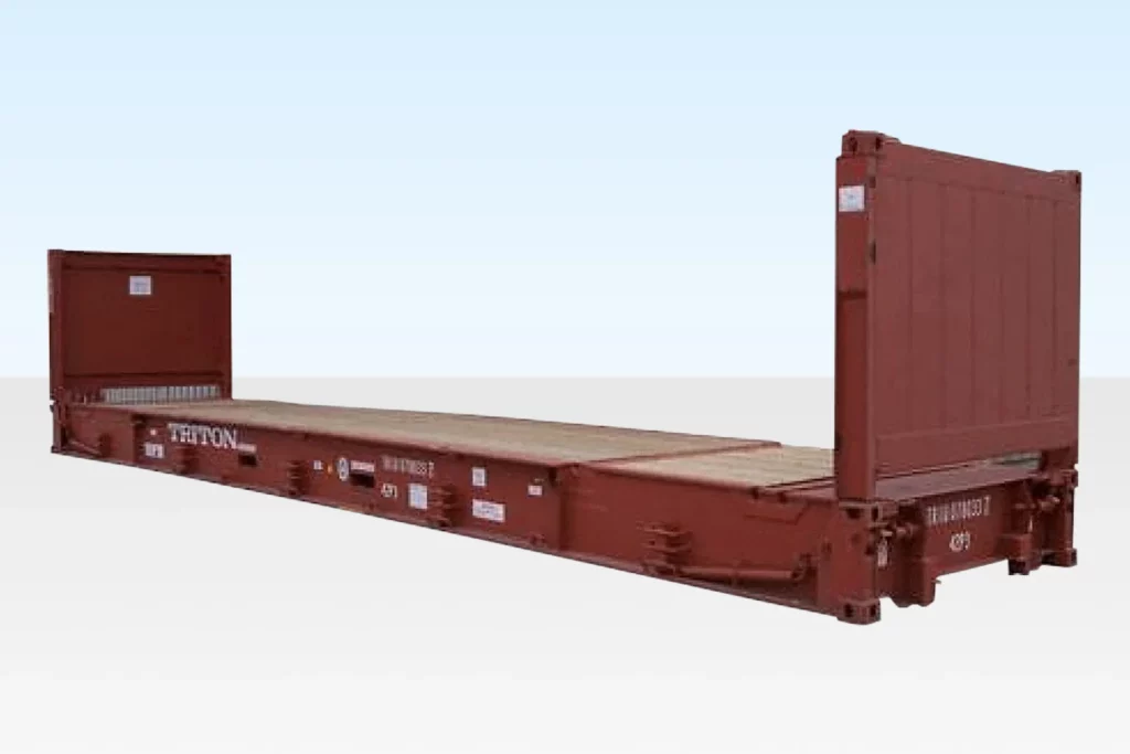 Flat-rack Container