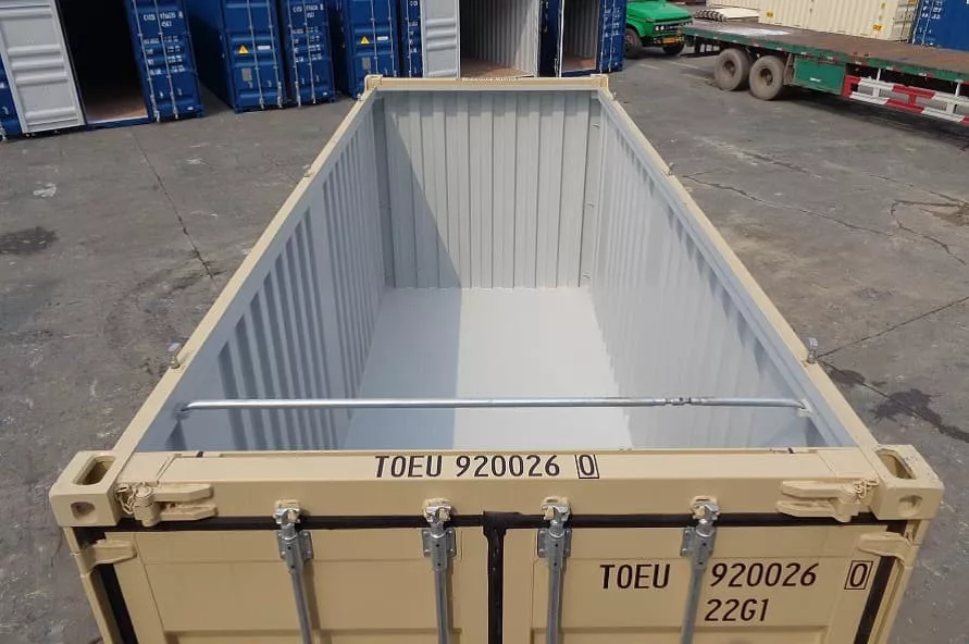 Example of Open Top Container